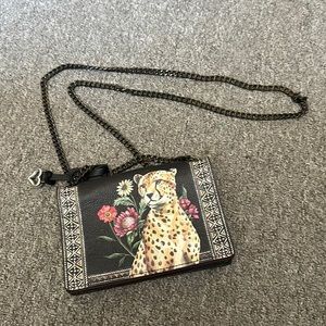 Beautiful Brighton purse with Tiger on front side. Excellent condition!